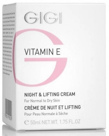 Gigi Ночной лифтинговый крем Vitamin E Night & Lifting Cream - фото N1