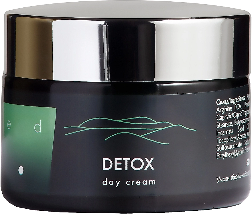 Ed Cosmetics Денний крем для обличчя "Детокс" Detox Day Cream - фото N1