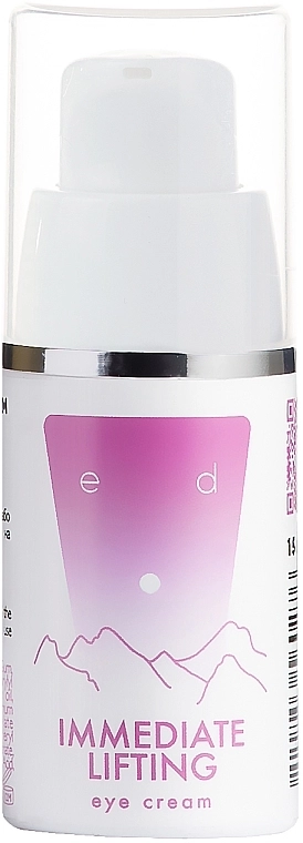 Ed Cosmetics Миттєвий ліфтинг-крем під очі Immediate Lifting Eye Cream - фото N1