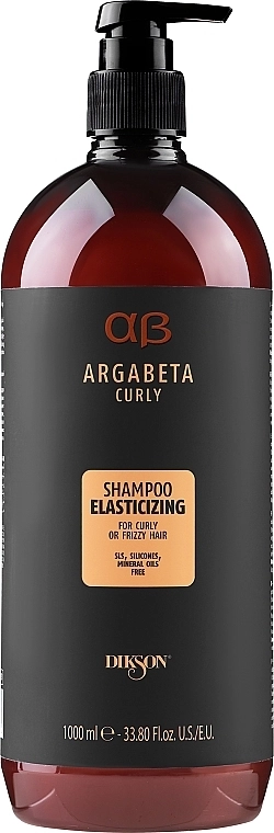 Dikson Шампунь для в'юнкого й кучерявого волосся ArgaBeta Curly Shampoo Elasticizing - фото N3