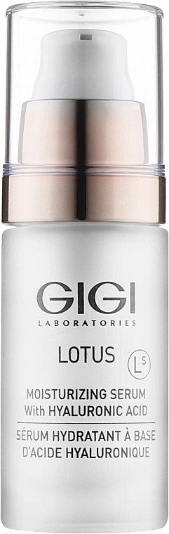 Gigi Зволожувальна сироватка з гіалуроновою кислотою Lotus serum hyaluronic acid - фото N1