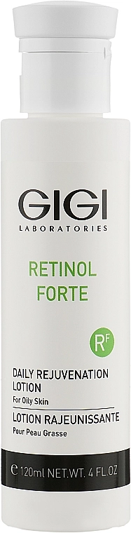 Gigi Лосьйон-пілінг для жирної шкіри Retinol Forte Daily Rejuvination Lotion for oily skin - фото N1