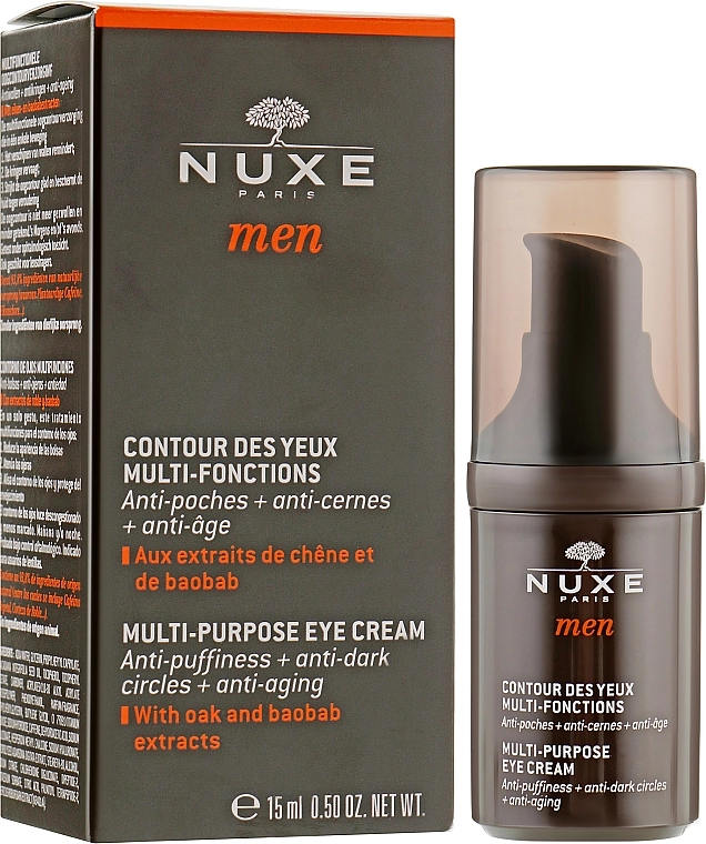 Nuxe Средство для контура глаз Men Multi-Purpose Eye Cream - фото N1