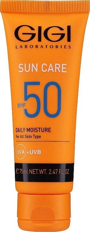 Gigi Защитный крем для тела SPF50 Sun Care Anti-Age Moisturizer SPF50 - фото N1