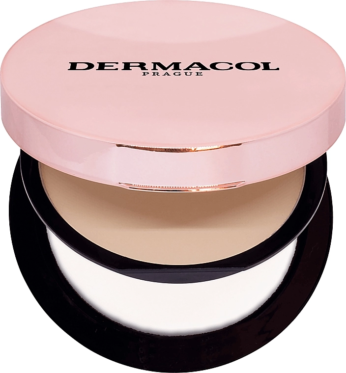 Dermacol 24H Long-Lasting Powder And Foundation Компактна пудра для обличчя 2 в 1 - фото N1