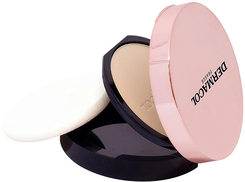 Dermacol 24H Long-Lasting Powder And Foundation Компактна пудра для обличчя 2 в 1 - фото N2