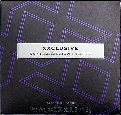 XX Revolution Xxpress Eyeshadow Palette Палетка теней для век, 4 оттенка - фото N2