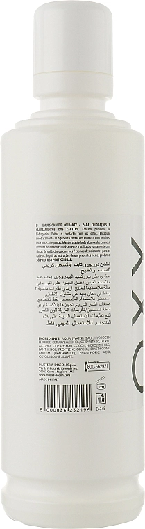 Dikson Окислитель для волос Oxy Oxidizing Emulsion For Hair Colouring And Lightening 30 Vol-9% - фото N2