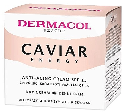 Dermacol Зміцнювальний денний крем проти зморщок Caviar Energy Anti-Aging Day Cream SPF 15 - фото N2