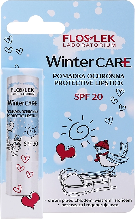 Floslek Защитная помада для губ Winter Care SPF 20 - фото N1