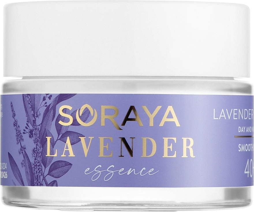 Soraya Розгладжувальний крем для обличчя з лавандою, 40+ Lavender Essence - фото N1