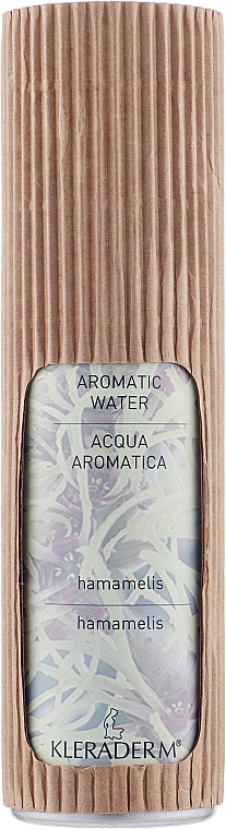 Kleraderm Ароматическая вода балансирующая "Гамамелис" Aromatic Water Hamamelis - фото N3