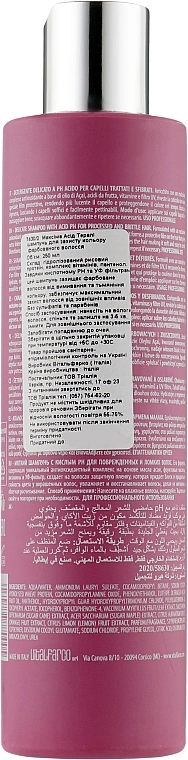 Maxima Шампунь для защиты цвета окрашенных волос Acid Therapy Shampoo - фото N2