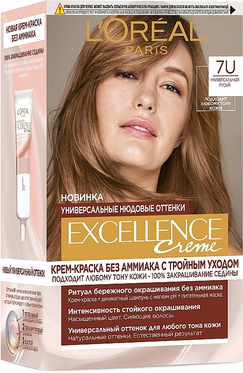 L’Oreal Paris Краска для волос Excellence Universal Nudes - фото N1