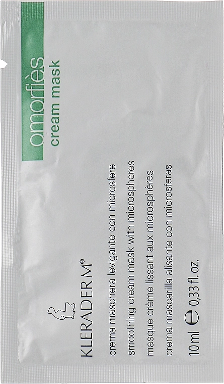 Kleraderm Маска-крем відлущувальна з мікрочастинками Omorfies Cream Mask - фото N1