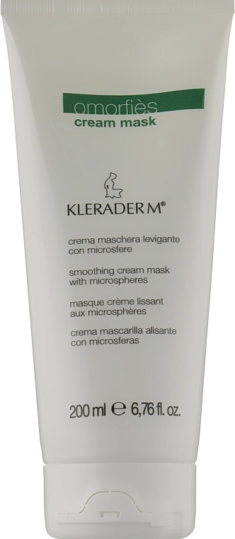 Kleraderm Отшелушивающая маска-крем с микрочастицами Omorfies Cream Mask - фото N3