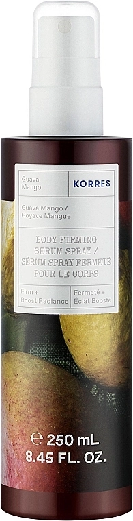 Korres Зміцнювальна сироватка-спрей для тіла "Гуава і манго" Guava Mango Body Firming Serum Spray - фото N1