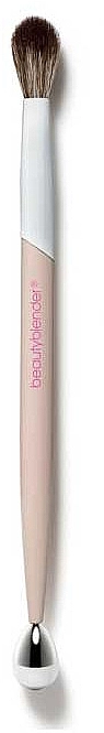 Beautyblender Пензлик для тіней з освіжальним валиком High Roller Shadow Brush With Refreshing Roller - фото N1
