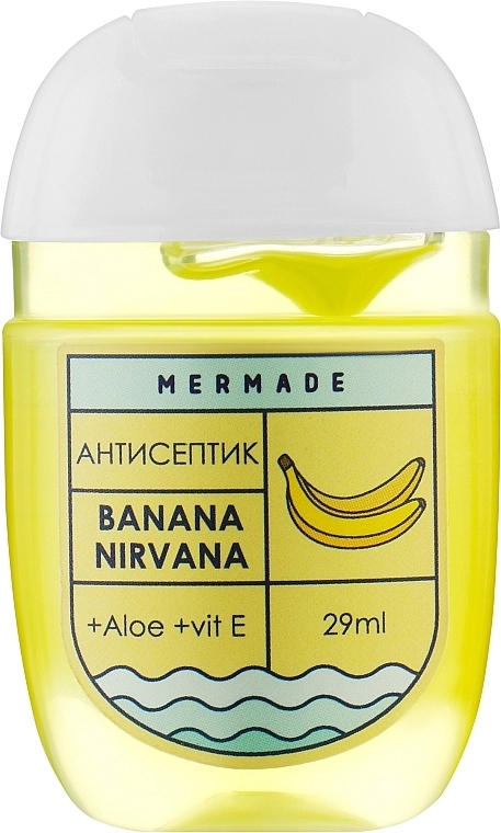 Mermade Антисептик для рук Banana Nirvana Hand Antiseptic - фото N1