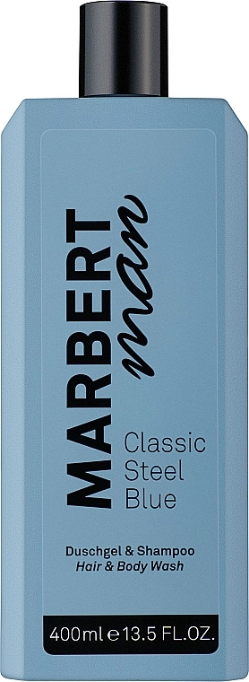 Marbert Man Classic Steel Blue Шампунь-гель для душу - фото N1