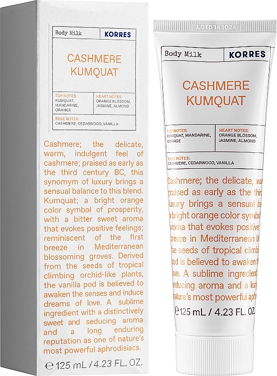 Korres Cashmere Kumquat Молочко для тіла - фото N1