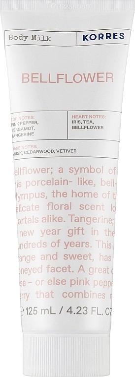 Korres Молочко для тіла "Дзвіночок" Bellflower Body Milk - фото N1