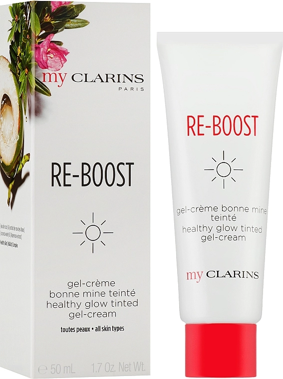 Clarins Крем-гель для лица Re-Boost Healthy Glow Tinted Gel-Cream - фото N2