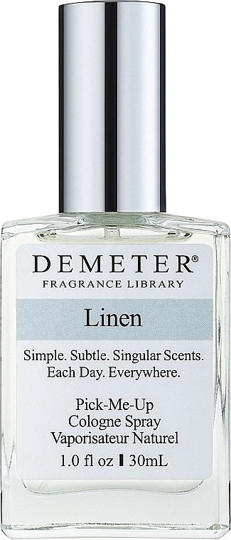 Demeter Fragrance The Library Of Fragrance Linen Одеколон - фото N1