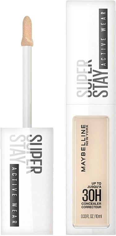 Maybelline New York Super Stay 30H Стійкий консилер для обличчя - фото N1