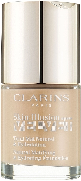 Clarins Skin Illusion Velvet Тональная основа для лица - фото N1