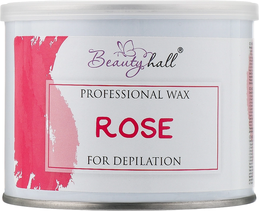 Beautyhall Воск для депиляции в банке "Розовый" Rosa Professional Wax - фото N1