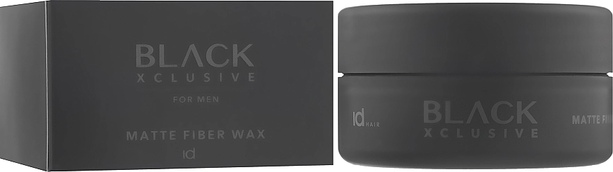 IdHair Матовий волоконний віск для короткого й середнього волосся Black Xclusive Matte Fiber Wax - фото N2