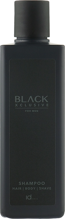 IdHair Шампунь для догляду за волоссям, тілом і для гоління Black Xclusive Total Shampoo - фото N1