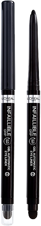 L’Oreal Paris L’Oréal Paris Infaillible Grip Gel Automatic Eye Liner Водостійкий автоматичний гелевий олівець для контурів повік - фото N1