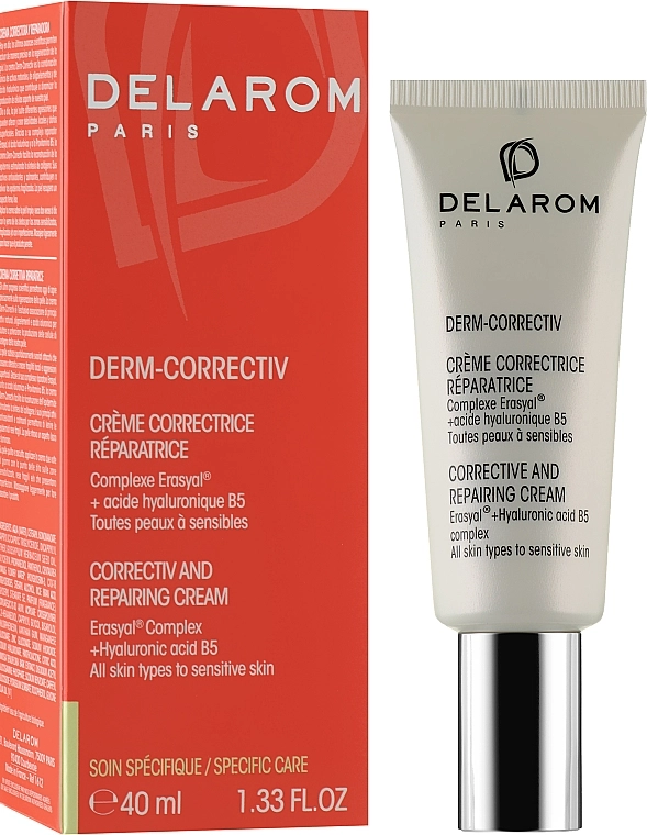 Delarom Коригувальний і відновлювальний крем для обличчя Corrective And Repairing Cream - фото N2