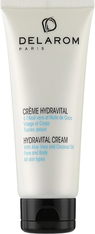 Delarom Зволожувальний крем для обличчя й тіла Hydravital Cream Face and Body - фото N1