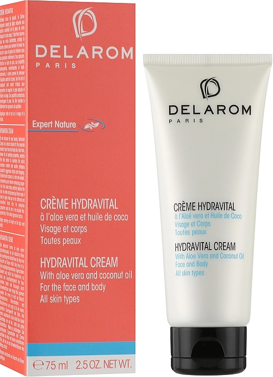 Delarom Зволожувальний крем для обличчя й тіла Hydravital Cream Face and Body - фото N2