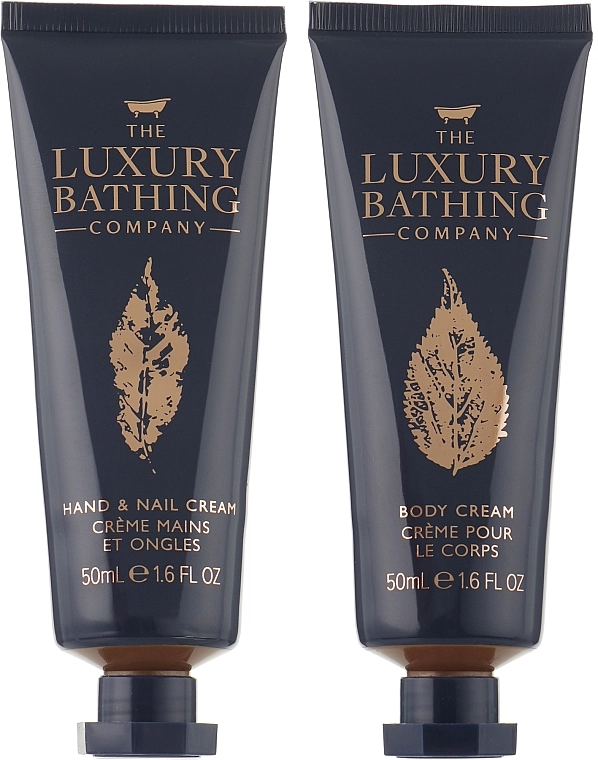 Grace Cole Набір The Luxury Bathing Golden Embers & Cashmere Perfect Pair (h/cr/50ml + b/cr/50ml) - фото N2