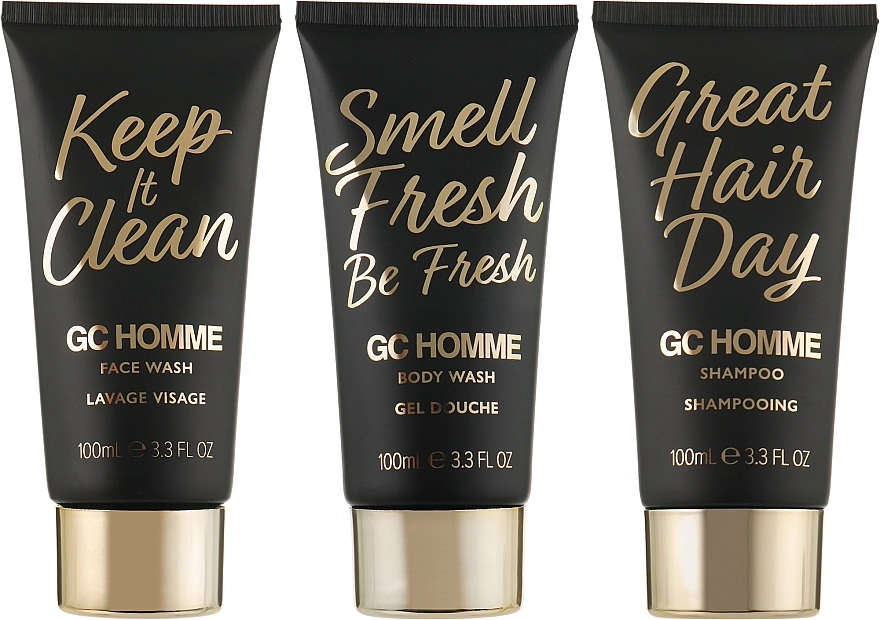 Grace Cole Набор GC Homme Confidence (sh/gel/100ml + shm/100ml + gel/100ml) - фото N2