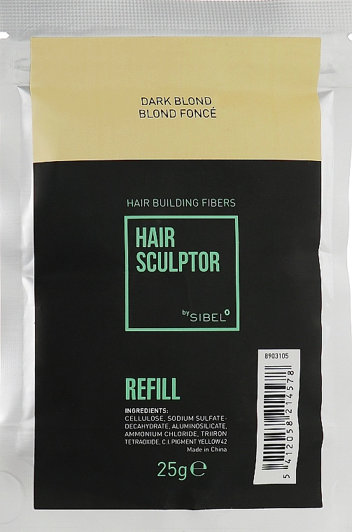 Sibel Пудра для утолщения волос Hair Sculptor Refill - фото N1