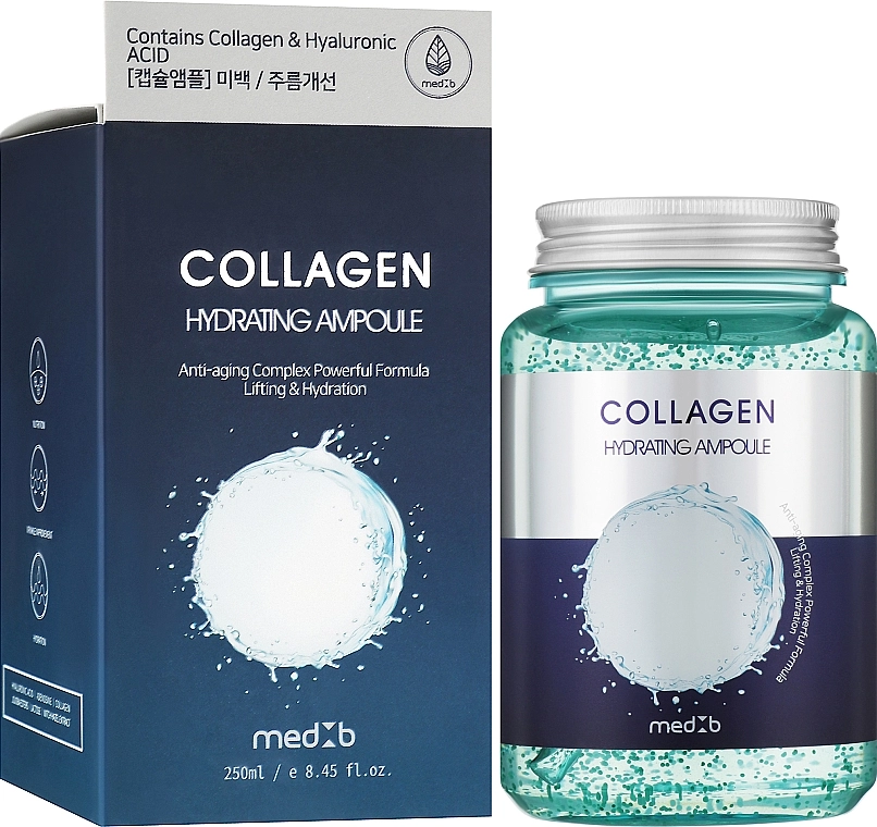 Med B Ампульный гель для лица с коллагеном увлажняющий Collagen Hydrating Ampoule - фото N2