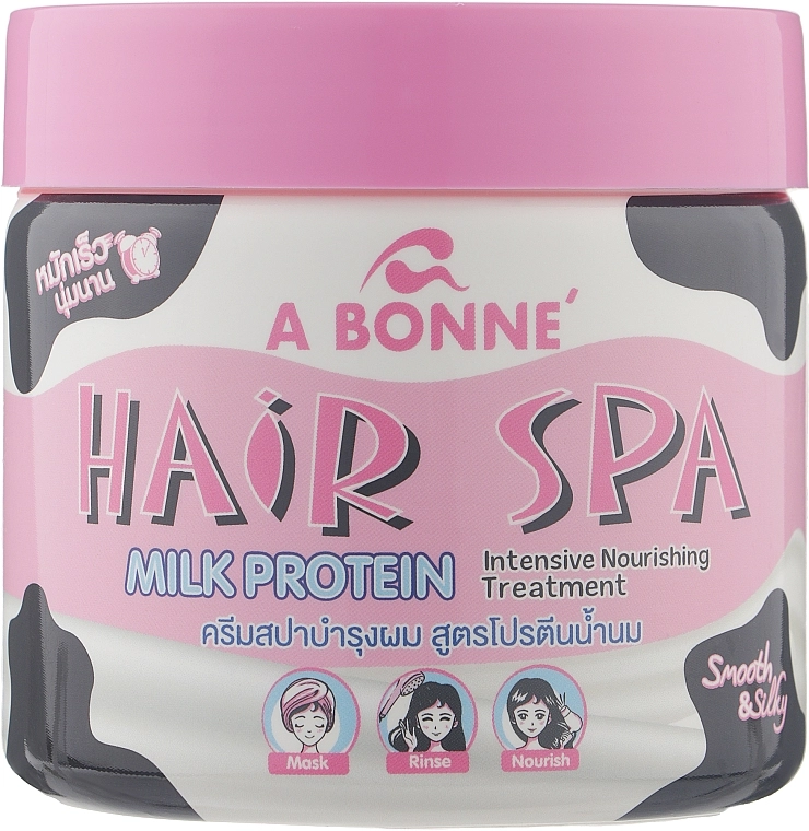 A Bonne Інтенсивний живильний догляд за волоссям з молочними протеїнами Hair Spa Treatment Intensive Milk Protein - фото N1