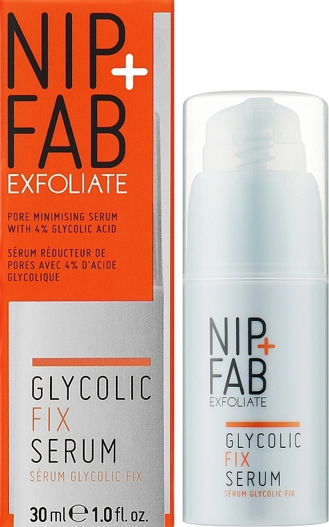 NIP + FAB Відлущувальна сироватка для обличчя з гліколевою кислотою Glycolic Fix Serum - фото N2