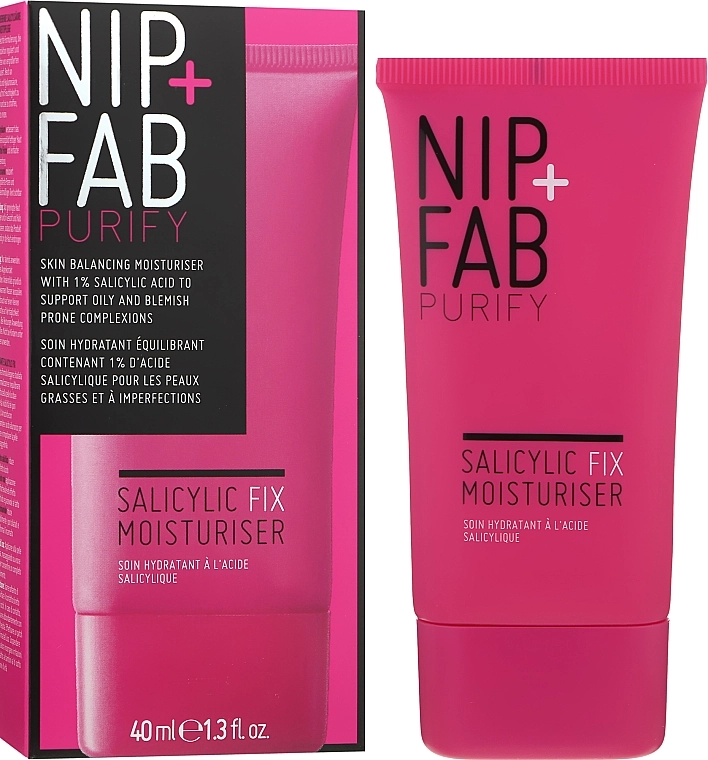 NIP + FAB Крем для обличчя із саліциловою кислотою NIP+FAB Salicylic Fix Moisturiser Cream - фото N2