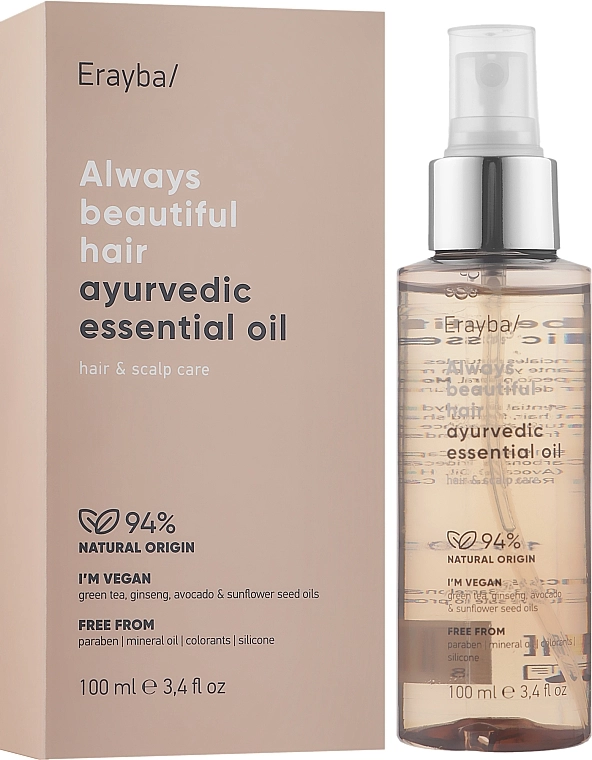 Erayba Масло для волос ABH Ayurvedic Essential Oil - фото N2