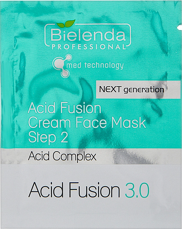 Bielenda Professional Набір Acid Fusion 3.0 Double Formula Acid Complex (powder/5x15g + mask/5x10g + mask/5x20g) * - фото N5