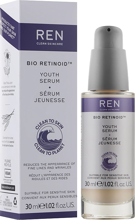 REN Антивозрастная сыворотка для лица Bio Retinoid Youth Serum - фото N2