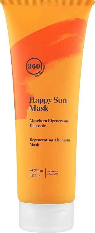 360 Маска для догляду за волоссям, захисна Happy Sun Mask Regenerating After-Sun Mask - фото N1