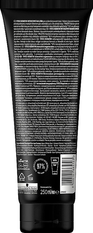 SYOSS Интенсивный кондиционер для слабых и ломких волос Keratin Intensive Conditioner - фото N2