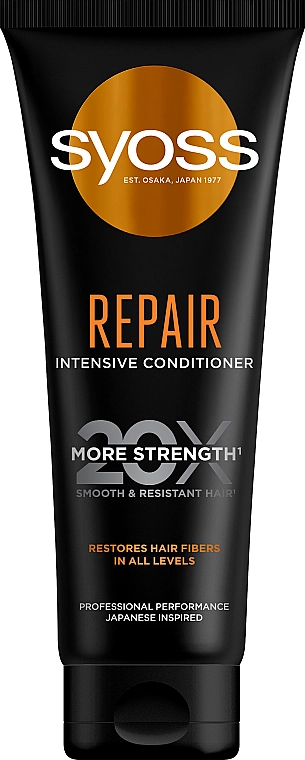 SYOSS Інтенсивний кондиціонер для сухого й пошкодженого волосся Repair Intensive Conditioner - фото N1